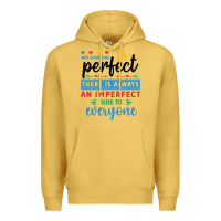 Antique Gold Not everyone is perfect. There is always an imperf Premium Hoodie - CowhideDigitalArt