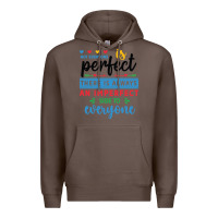 Coffee Not everyone is perfect. There is always an imperf Premium Hoodie - CowhideDigitalArt