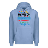 Colony Blue Not everyone is perfect. There is always an imperf Premium Hoodie - CowhideDigitalArt