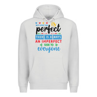 Dove Grey Not everyone is perfect. There is always an imperf Premium Hoodie - CowhideDigitalArt