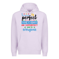 Lilac Not everyone is perfect. There is always an imperf Premium Hoodie - CowhideDigitalArt