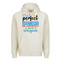 Oatmeal Heather Not everyone is perfect. There is always an imperf Premium Hoodie - CowhideDigitalArt