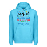 Ocean Blue Not everyone is perfect. There is always an imperf Premium Hoodie - CowhideDigitalArt