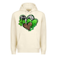 St Patricks Day Hearts Premium Hoodie | Teevron