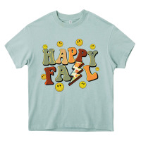 Arona happy fall smiley face Heavy Core Tee - BarkalooDesign