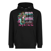 Black she is loved Heavyweight Hoodie - BarkalooDesign