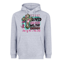 Heather Grey she is loved Heavyweight Hoodie - BarkalooDesign