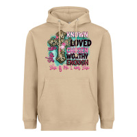 Mushroom she is loved Heavyweight Hoodie - BarkalooDesign