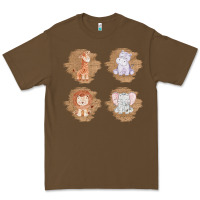 Cacao Safari Baby Animal Clipart Premium Tee - Bettercallsaul