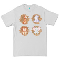 Dove Grey Safari Baby Animal Clipart Premium Tee - Bettercallsaul