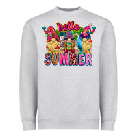 Hello Summer Gnome Heavyweight Sweatshirt | Teevron