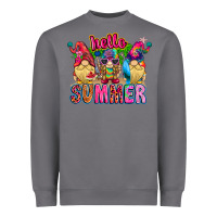 Storm Hello summer Gnome Heavyweight Sweatshirt - CowhideDigitalArt