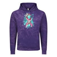 Cloud Purple cancer ribbon Vintage Hoodie - CowGirlArtShop