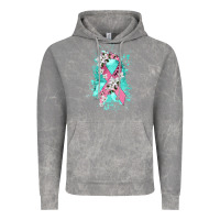 Cloud Rock cancer ribbon Vintage Hoodie - CowGirlArtShop