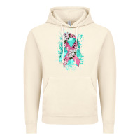 Vintage Artic cancer ribbon Vintage Hoodie - CowGirlArtShop