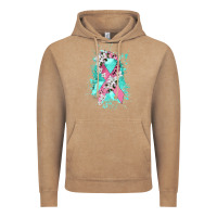 Vintage Coffee cancer ribbon Vintage Hoodie - CowGirlArtShop