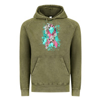 Vintage Olive cancer ribbon Vintage Hoodie - CowGirlArtShop