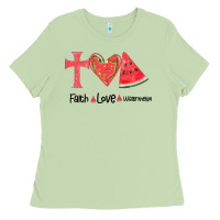 Matcha Faith Love Watermelon Ladies Tee - Bettercallsaul