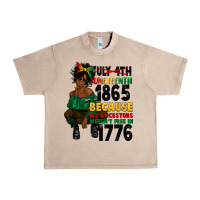 French Oak juneteenth 1865 because my ancestors Urban Heavy Tee - CowGirlArtShop