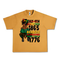 Peanut Butter juneteenth 1865 because my ancestors Urban Heavy Tee - CowGirlArtShop