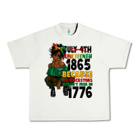 Pistachio juneteenth 1865 because my ancestors Urban Heavy Tee - CowGirlArtShop