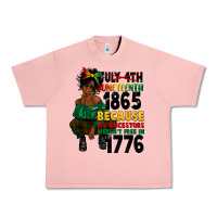 Salmon juneteenth 1865 because my ancestors Urban Heavy Tee - CowGirlArtShop