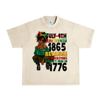 Sandshell juneteenth 1865 because my ancestors Urban Heavy Tee - CowGirlArtShop