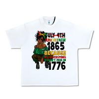 White juneteenth 1865 because my ancestors Urban Heavy Tee - CowGirlArtShop