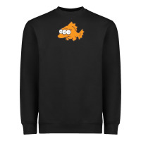 Black Simpsons fish gift Heavyweight Sweatshirt - trangStudio
