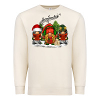 Sandshell Christmas choir gnomes Premium Sweatshirt - BarkalooDesign
