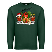 Sports Green Christmas choir gnomes Premium Sweatshirt - BarkalooDesign