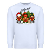 White Christmas choir gnomes Premium Sweatshirt - BarkalooDesign
