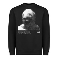 Black Throbbing Gristle, the Throbbing Gristle, Throbbing, Gristle, Throbbin Heavyweight Sweatshirt - DesignPulse