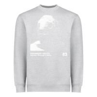 Heather Grey Throbbing Gristle, the Throbbing Gristle, Throbbing, Gristle, Throbbin Heavyweight Sweatshirt - DesignPulse
