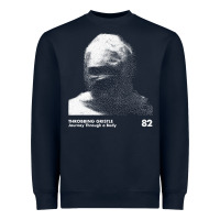 Navy Throbbing Gristle, the Throbbing Gristle, Throbbing, Gristle, Throbbin Heavyweight Sweatshirt - DesignPulse