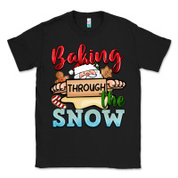 Black Baking through the snow Classic Tee - NancyCooperArtShop