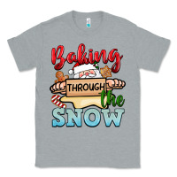 Heather Grey Baking through the snow Classic Tee - NancyCooperArtShop
