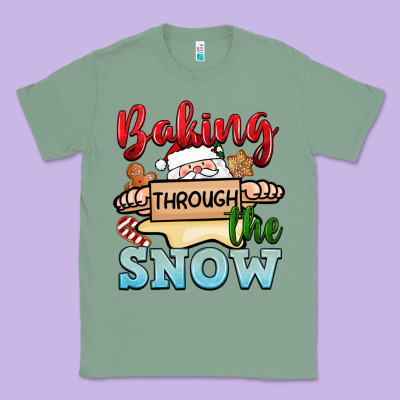 Baking Through The Snow Classic Tee Designed By Nancycooperartshop