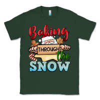 Sports Green Baking through the snow Classic Tee - NancyCooperArtShop
