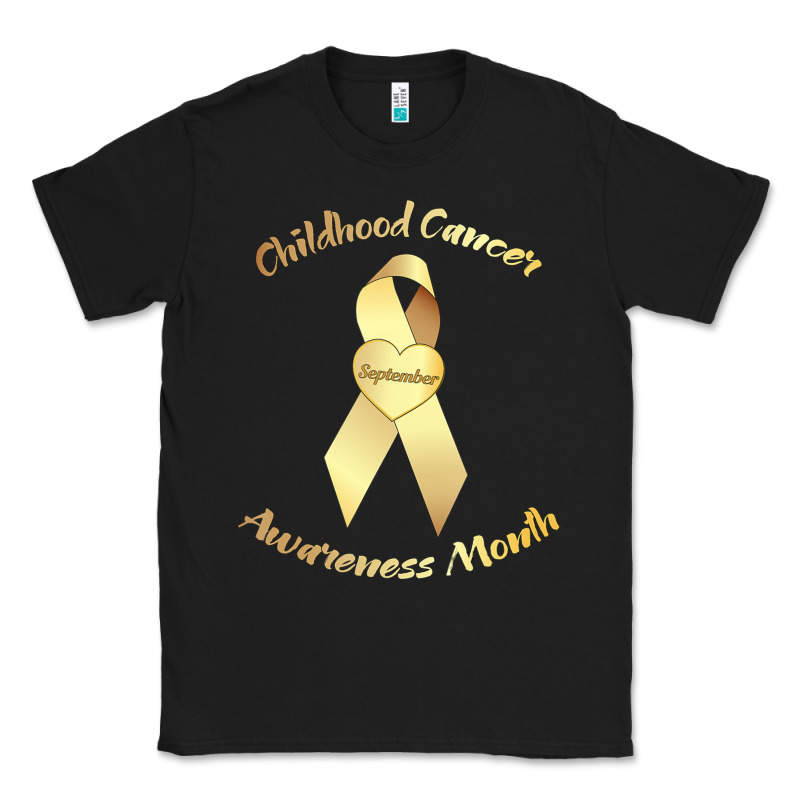 Childhood Cancer Awareness Children Cure Kids Classic Tee by DesignPulse | Teevron