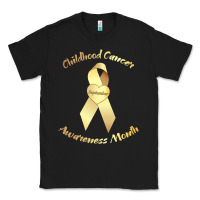 Black childhood cancer awareness children cure kids Classic Tee - DesignPulse