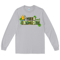 Moon Dust Beer and shamrock Long Sleeve Tee - CowGirlArtShop