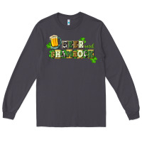 Smoke Beer and shamrock Long Sleeve Tee - CowGirlArtShop