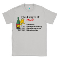 Moon Dust the 4 stages of soju i'm rich i'm good looking t shirt Classic Tee - DesignPulse