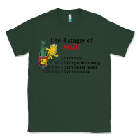 Sports Green the 4 stages of soju i'm rich i'm good looking t shirt Classic Tee - DesignPulse