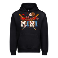 Black ballpark mini Urban Hoodie - AdoDesignShop