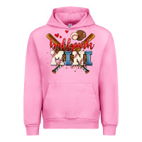Fuchsia Pink ballpark mini Urban Hoodie - AdoDesignShop