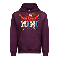 Mauve Wine ballpark mini Urban Hoodie - AdoDesignShop