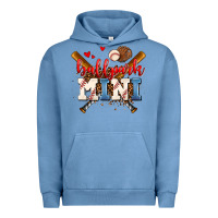 Pigment Pebble Blue ballpark mini Urban Hoodie - AdoDesignShop
