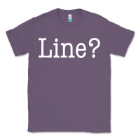 Lavender Funny Actor Theater Teacher Drama Gift Line Classic Tee - trangStudio